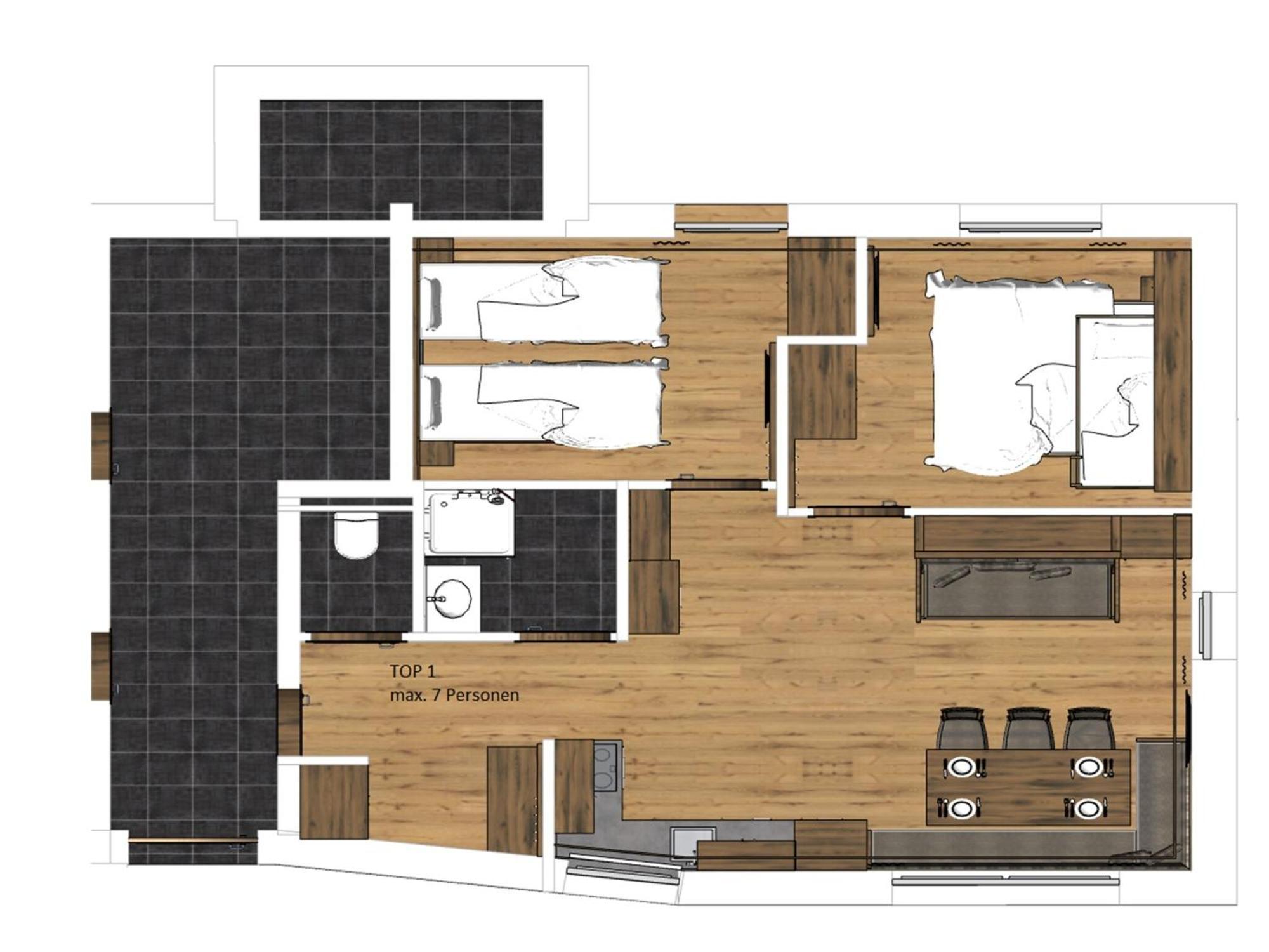 Large Apartment In Sankt Georgen With Balcony Fürstau Exterior foto
